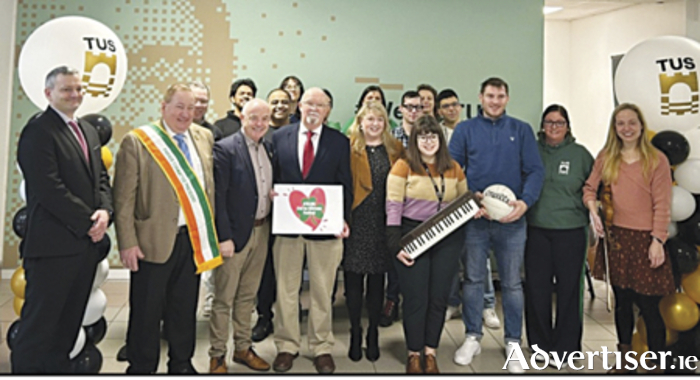 Representatives from local voluntary organisations are pictured with Croi na hEireann Festival committee members at the formal launch of the five day event which took place on TUS Athlone Campus recently