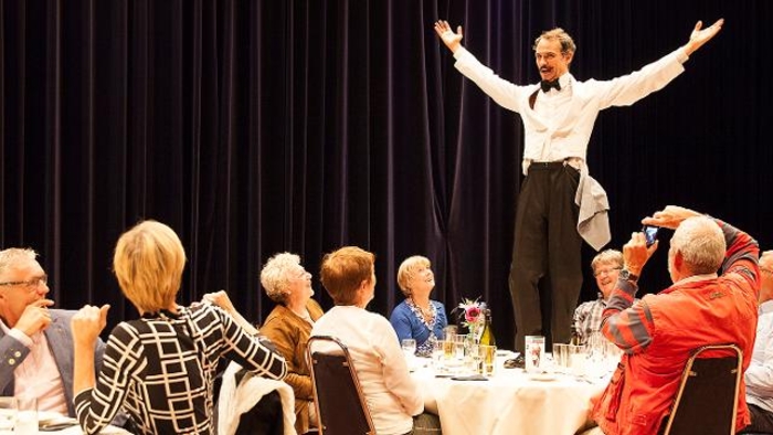 Anything can happen at the Faulty Towers' Dining Experience.