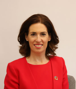Minister Hildegarde Naughton