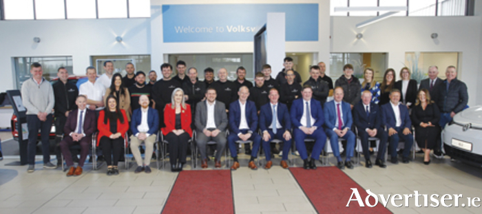 Pictured are team members at Michael Moore Volkswagen Athlone who are this week celebrating their Volkswagen ‘Retailer of the Year’ 2023 accolade