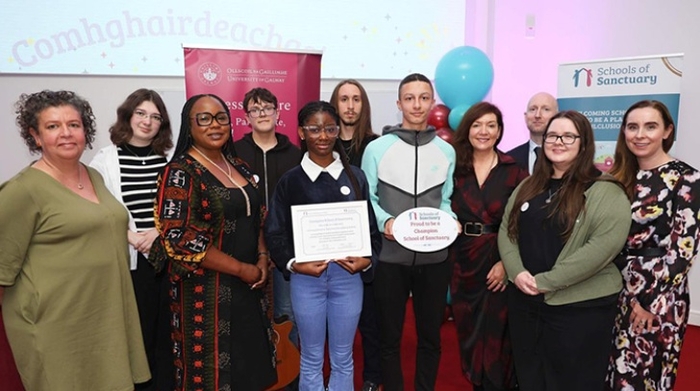University of Galway recognises local schools as Champions of Sanctuary