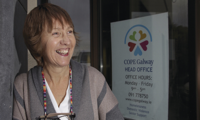 COPE Galway CEO Jacquie Horan smile