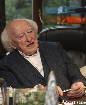 Michael D Higgins Photo: Mike Shaughnessy.