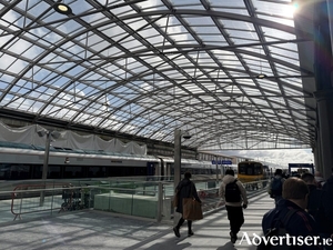 The new canopy over Ceannt Station