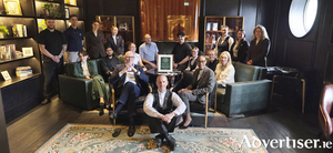 Members of the team from the Hawthorn Hotel by Galway Bay