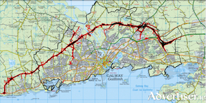 This ring road route has planning permission, but is subject to one remaining judicial review
