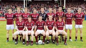 The victorious Galway team that recaptured the Connacht title at McHale Park, Castlebar last Sunday.