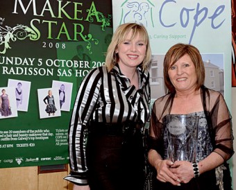Pirscilla Murray with personal style coach Tess Purcell, owner of 'Style 'N Mind' of Ennis. Photo: Clare O’Regan.