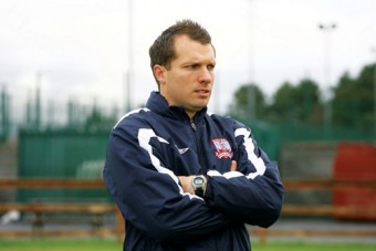 Galway United’s new manager Ian Foster who takes over from Jeff Kenna who decided this week he did not wish to fulfill the position.
Photo: Mike Shaughnessy.			