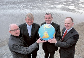 Pictured launching the 2009 programme are (LtoR) Kevin Dawson, RTÉ, Denis O'Brien, Digicel Group and Chairman of the Judging Panel, Enda Kelly, Partner-in-charge, Ernst & Young Entrepreneur Of The Year® programme and Liam Kavanagh, The Irish Times.