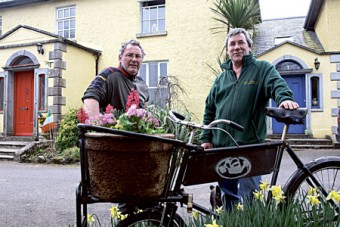 Peter and Paddy Cunningham of Dangan House Nurseries. Photo:-Mike Shaughnessy