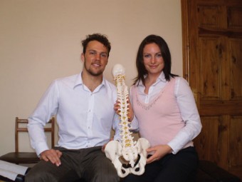 Dr Andrew Harvey and Dr Sinead Hughes
