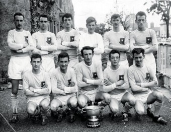 Our Lady’s Boys’ Club soccer team who won the Connacht Junior Cup in 1963.