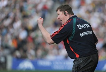 Nothing comes easy: Driving them on, Ray Dempsey will ensure his minors are ready for this weekend’s challenge against Tipperary. Photo: Sportsfile.