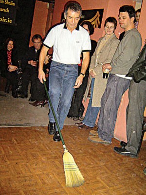 Yes, it really is a dance.