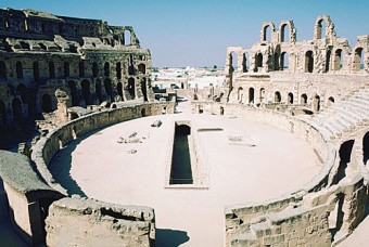Roman amphitheatre, El Djem.