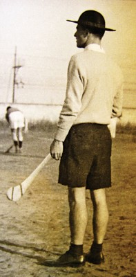 On the ball: The priest as player. Although Gaelic games were a regular feature at Maynooth (where priests trained),  and at the Irish College at Rome, priests were not allowed play with local teams. However, they made a major contribution to the management and training of teams throughout rural Ireland. (Photo: The GAA - A People’s History, published recently to celebrate the 125th anniversary of the founding of the GAA).