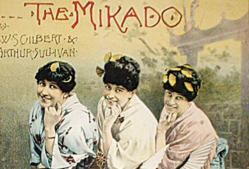 The mikado cast image