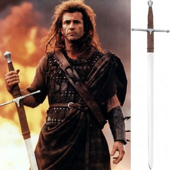 Mel Gibson as William Wallace in Braveheart.