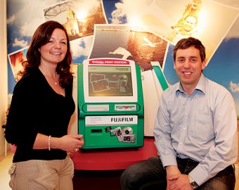 Jane Riordan and Niall Considine of the new Galway Fuji Centre on Shop Street