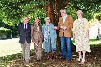 Pictured at the announcement of the Coole Park Autumn Gathering were committee members Sean Tobin, Lois Tobin, Sheila Donnelan, Ronnie O'Gorman and Marian Cox. Photo: Reg Gordon