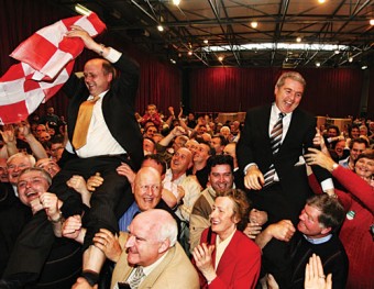Noel Grealish and Frank Fahey celebrate election wins — but will the new FF be all encompassing?