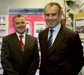 Tony Joyce and Colm O&rsquo;Donnellan of O&rsquo;Donnellan & Joyce auctioneers.