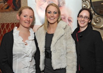 Noelle McCourt, Orantown Dental Centre, with Mary Owens and Paula McDermot, Eyre Square Dental Clinic, at a reception to promote a health awareness campaign for implant supported ‘overdentures’ to help people with loose bottom dentures, which was held in the House Hotel on Wednesday evening. Photo: Joe Travers.