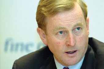 Enda Kenny — the Fine Gael leader is tipped to be the next taoiseach.