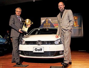 Pictured is the new Volkswagen V1 Golf , the 2009 World Car of the Year, from which the new car–derived Golf Van is derived. It has just been announced as the Continental Irish Car-Derived Van of the Year 2011.