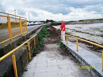 Independent councillor Terry O&rsquo;Flaherty pictured at Ballyloughane beach.