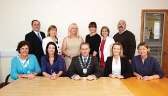 CIPD Western Region Committee 2011-2012: Back: Declan Heneghan, Jacqueline O’Dowd, Margaret Tierney-Smith, Gail Quinn, Pamela Connolly, Gerry Kelly. Front: Geraldine Grady, Sharon Walsh, Alan Dodrill, Goda Faherty, Christine Prendergast (missing from Photo Tom Creedon, 