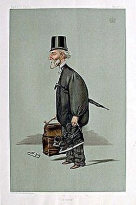 Unpopular man: Clanricarde as caricatured by Spy (Leslie Ward) in Vanity Fair,  May 1900