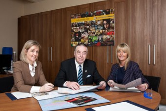 Alison Ward, newly appointed deputy principal GTI, Cllr Padraig Conneely, chairperson GTI board of management, and Geraldine Gibbons, newly appointed principal GTI.