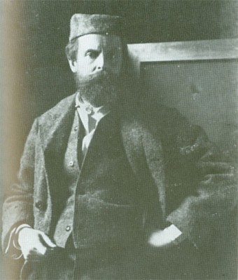 Wilfrid Scawn Blunt in his Galway gaol prison clothes in January 1888.
