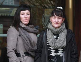 Maura Thornton, pictured with her mother Breege at Galway Central Criminal Court this week. 
Photo: Hany Marzouk