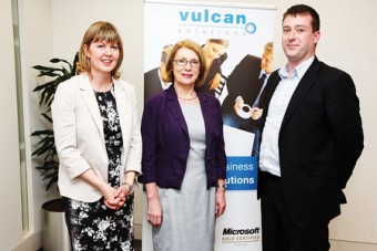 Pictured (l-r) at the launch of the PRTB’s Rent Index are Anne Marie Caulfield, the director of the PRTB; Minister for Housing and Planning Jan O’Sullivan; and Aaron Keane, senior account manager at Vulcan Solutions.
