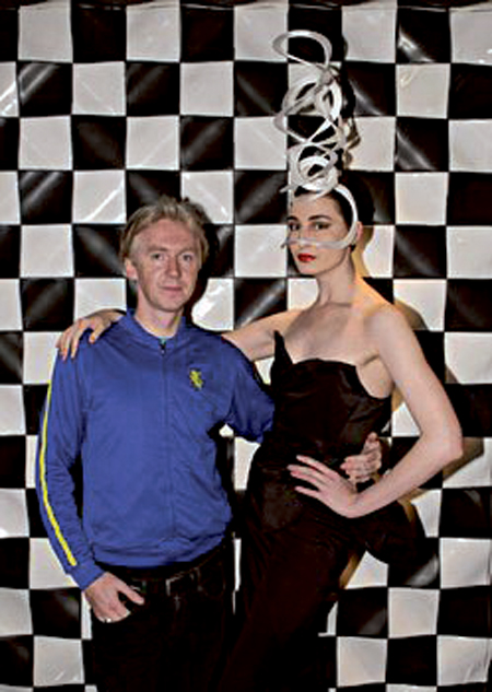 Philip Treacy, the Ballinasloe-born and now world-famous milliner who is one of seven peope chosen for an honorary fellowships at GMIT. 