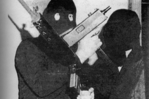 Official IRA gunmen photographed in the 1970s