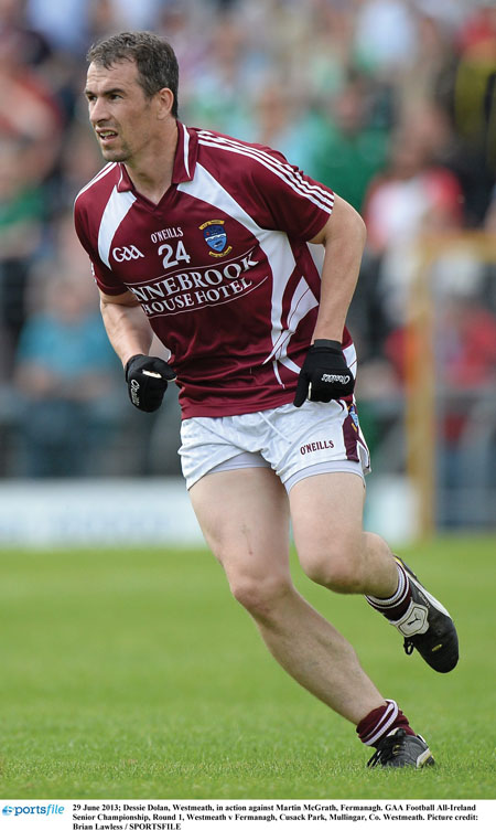 Good news for Westmeath followers as Dessie Dolan is keen to continue for another year. Photo: Sportsfile