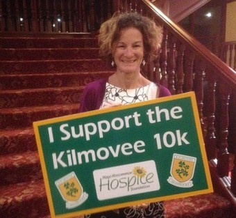Sonia O&rsquo;Sullivan lends her support to the Kilmovee 10K run and walk.