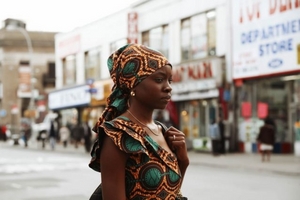 Danai Gurira in the Nigerian film Mother Of George.