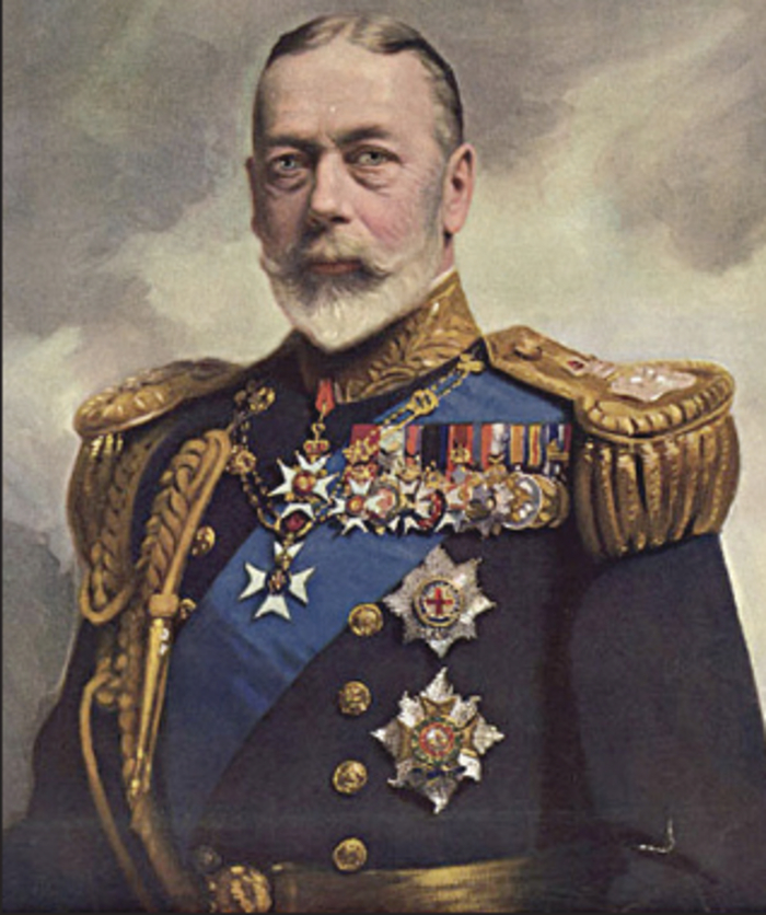 King George V: &lsquo; I pledge my word that within these ancient and historic walls your Colours will be treasured.&rsquo;