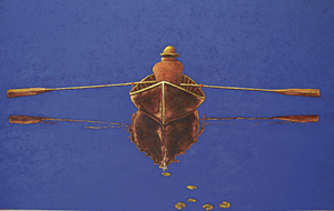 Blue Boatman 2 by Maurice Quillinan.