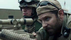 Bradley Cooper as US Navy SEAL Chris Kyle in American Sniper.