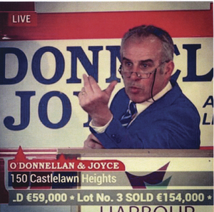 Auctioneer Colm O&rsquo;Donnellan