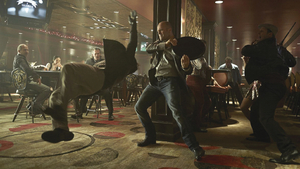 Jason Statham in full on fighting mode in Wild Card.