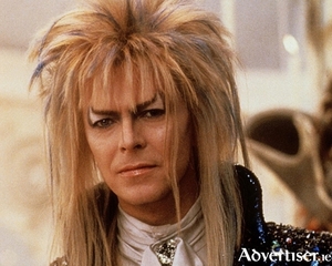 David Bowie as the Goblin King