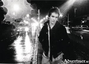 Alex Chilton photographed in The Bowery, southern Manhattan, in the late 1970s.