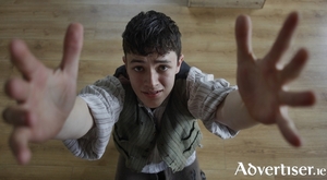 Actor Stephen O&#039;Leary who plays the tragic teenager Patrick O&#039;Brien in The Unlucky Cabin Boy. Photo:- Tom Lawlor